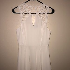 White spring dress